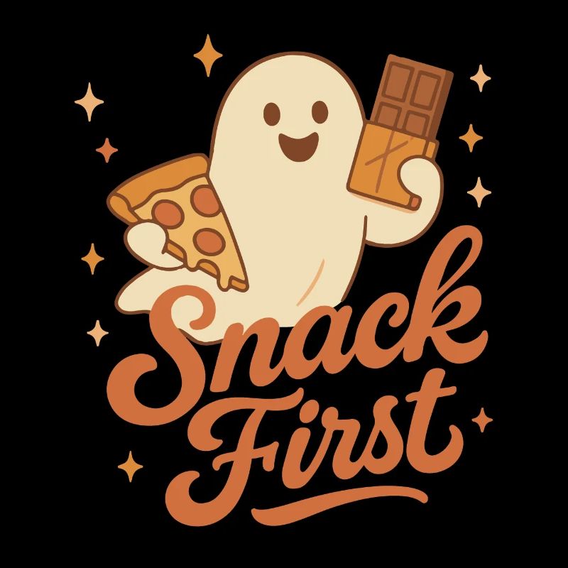 Snack First Halloween Geist Kostüm Spaß