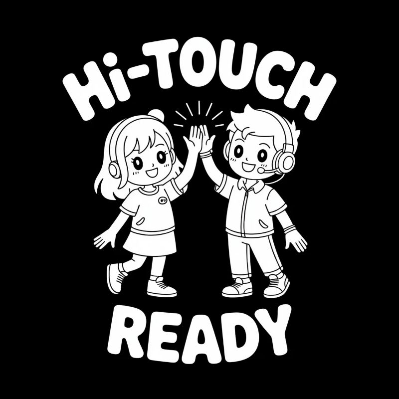 K-Pop Hi-Touch Lustig Korea Maknae