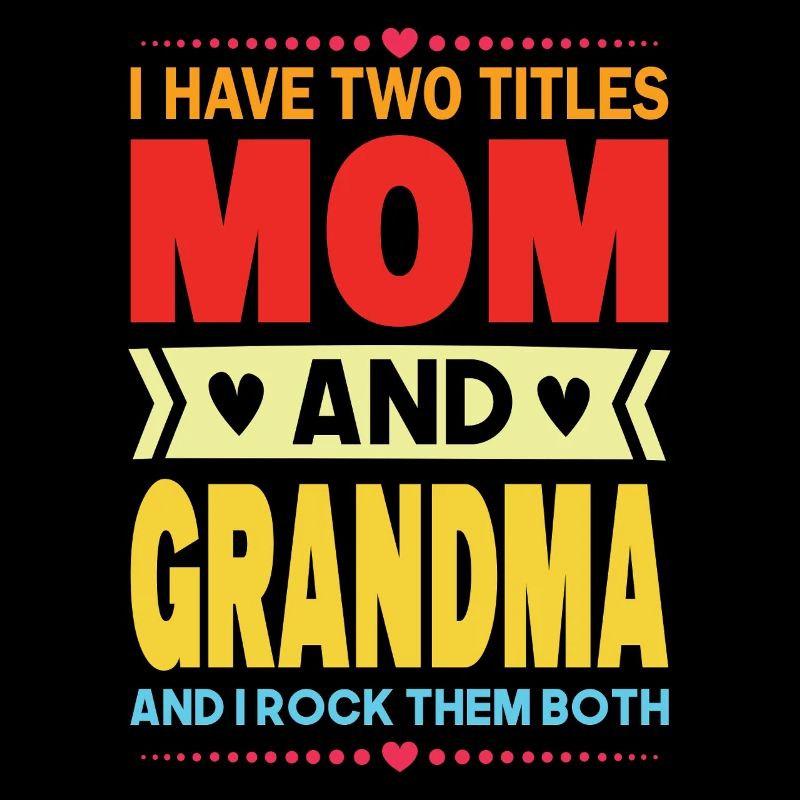 Mama & Oma Lustig Spruch Oma Muttertag 