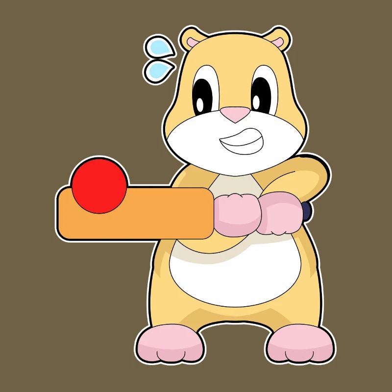 Hamster Cricket Batte de cricket