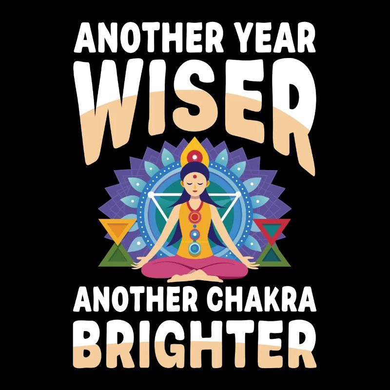 Noch ein Jahr Weisheit Chakra Mandala