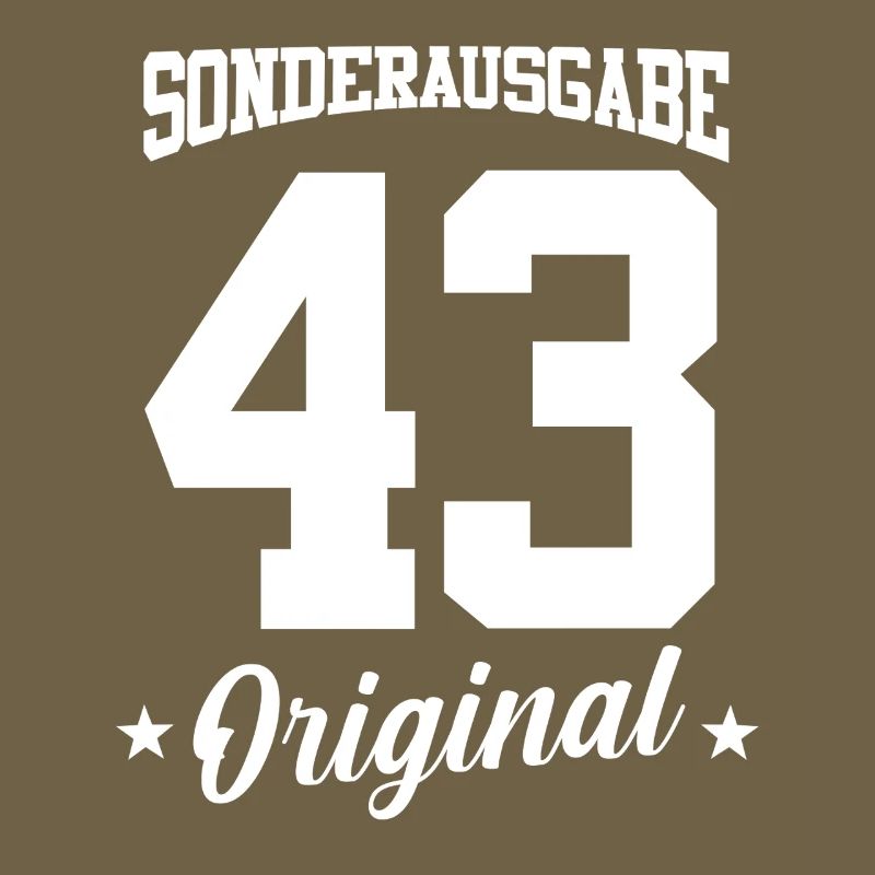 43 Geburtstag