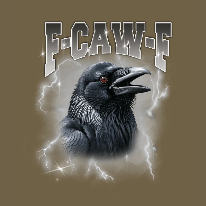 F-Caw-E Raven Storm Graphic