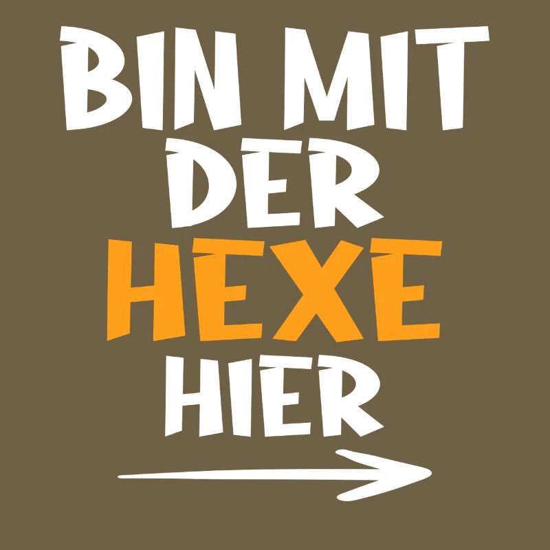 Bin mit der Hexe hier