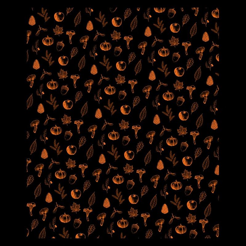 Autumn Harvest Pattern - Cozy Fall Season