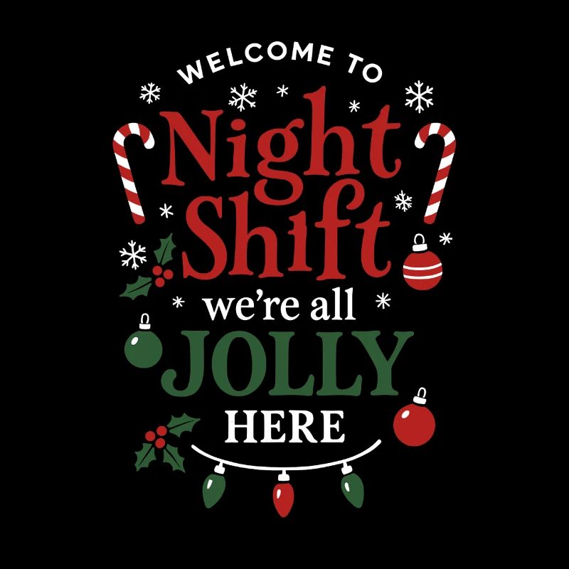 Équipe de nuit Jolly Christmas