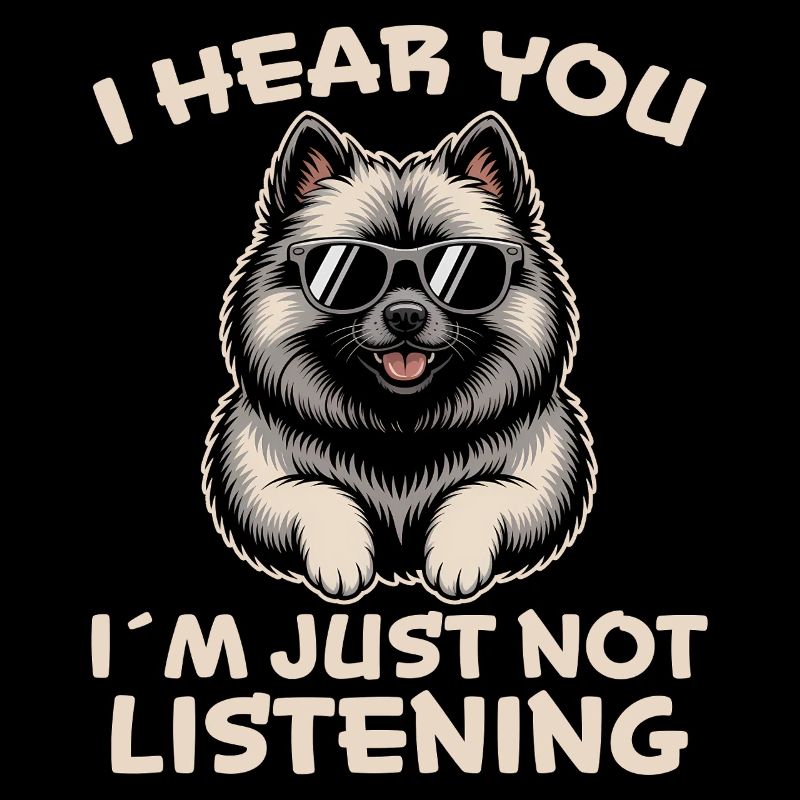 Keeshond Saying Dogs Funny Keeshond Gift