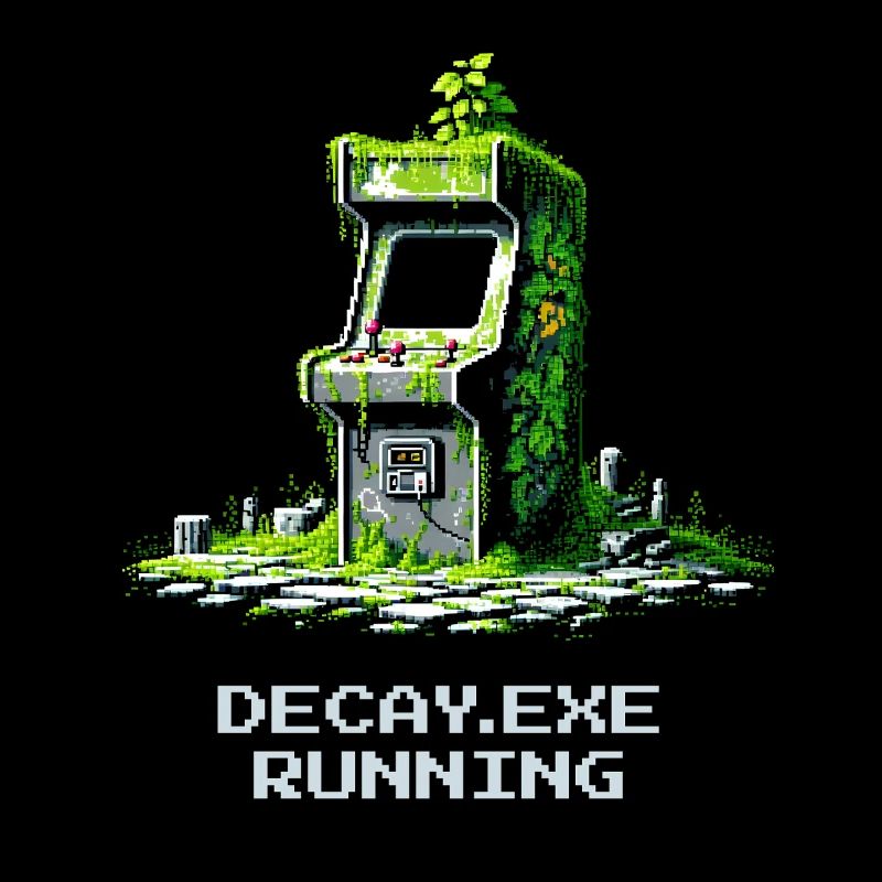 Verfall.exe course à pied | Dystopie d’arcade rétro