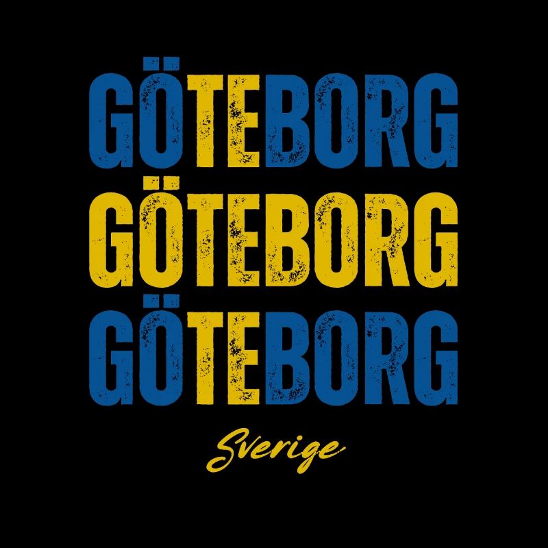 Göteborg, Schweden, stolzer Schwede