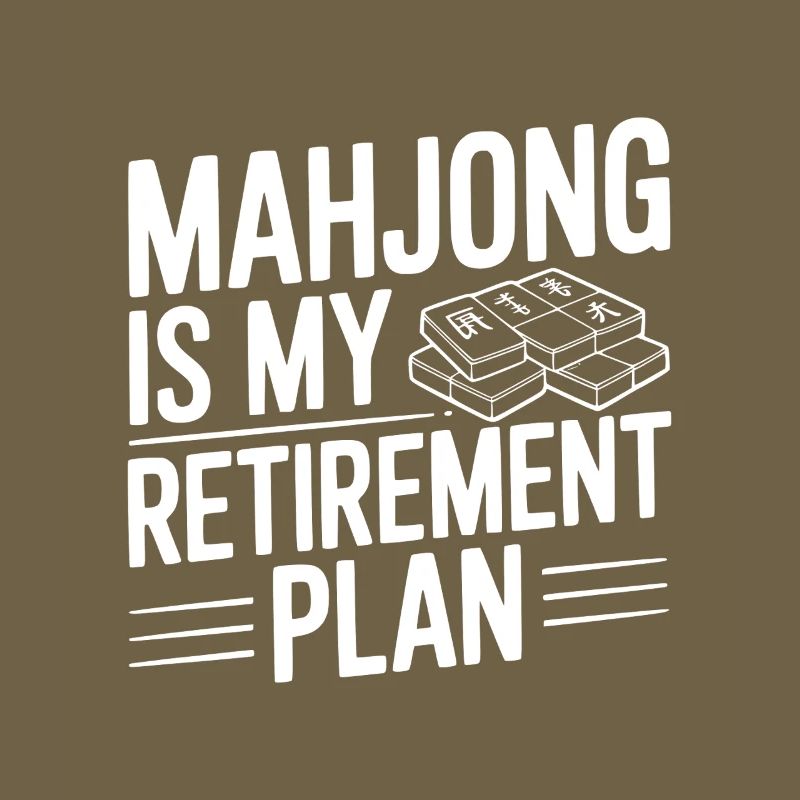 Le mahjong est mon plan de retraite