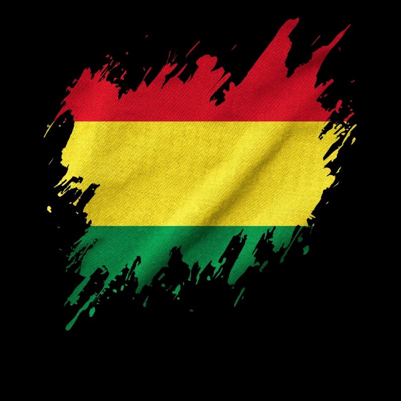 Drapeau bolivien, style déchiré