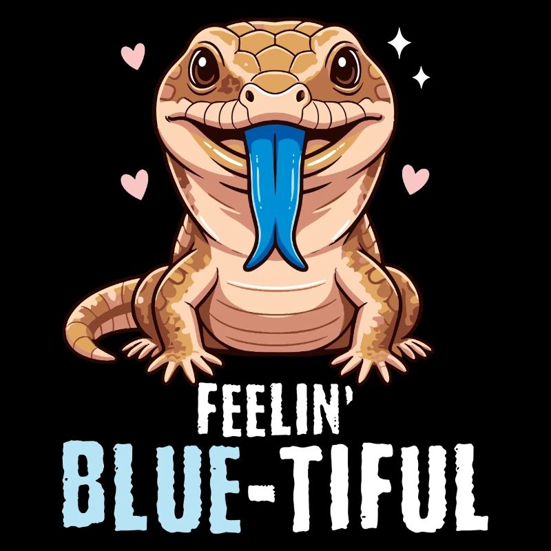 Scinque À Langue Bleue Reptile Lézard