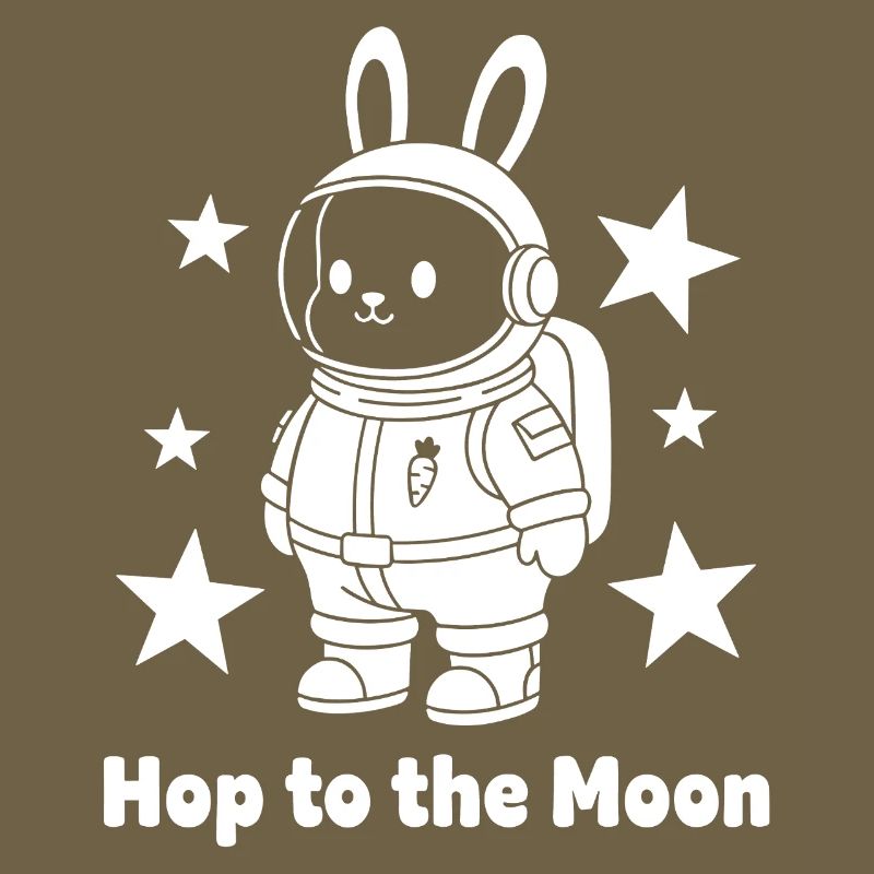 Moonhopper Bunny en combinaison spatiale