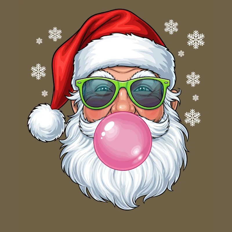 Weihnachtsmann Bubble Gum