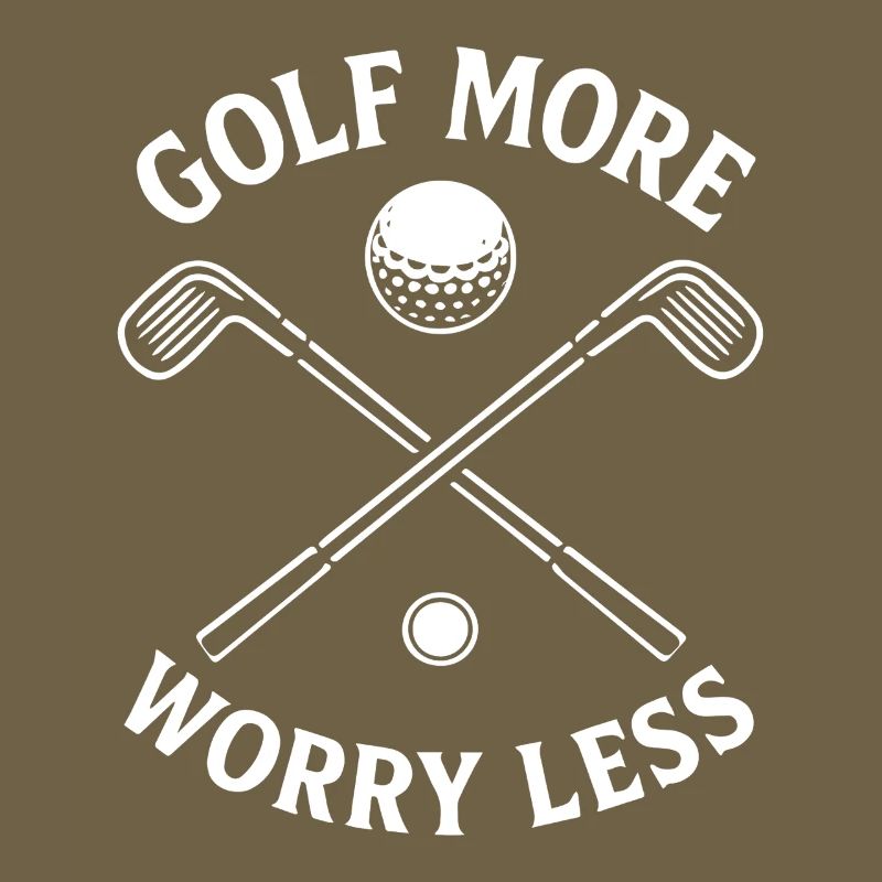 Golf Plus d’inquiétude Moins drôle Citation de golf