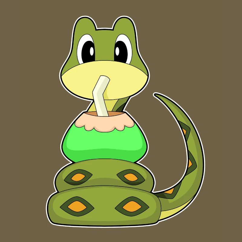 Snake Beach Coconut Summer