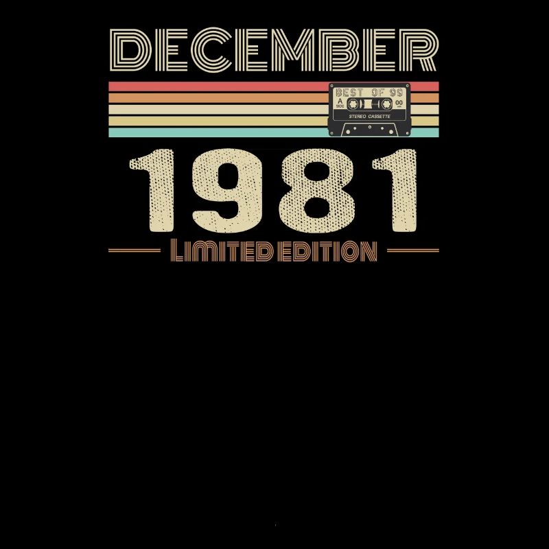 Décembre 1981 anniversaire Décembre 1981 Décembre