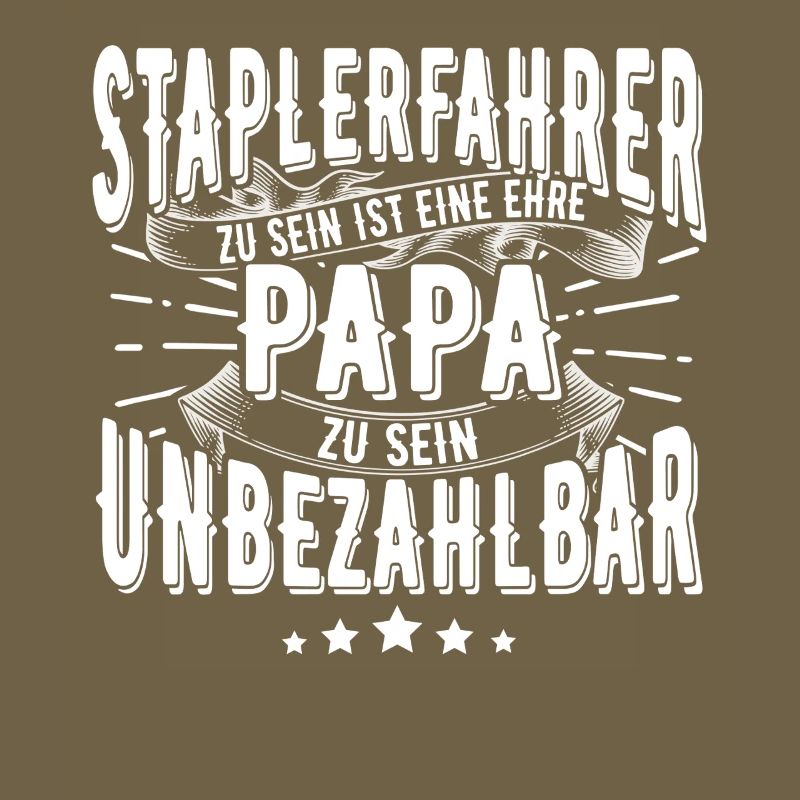 Staplerfahrer Papa