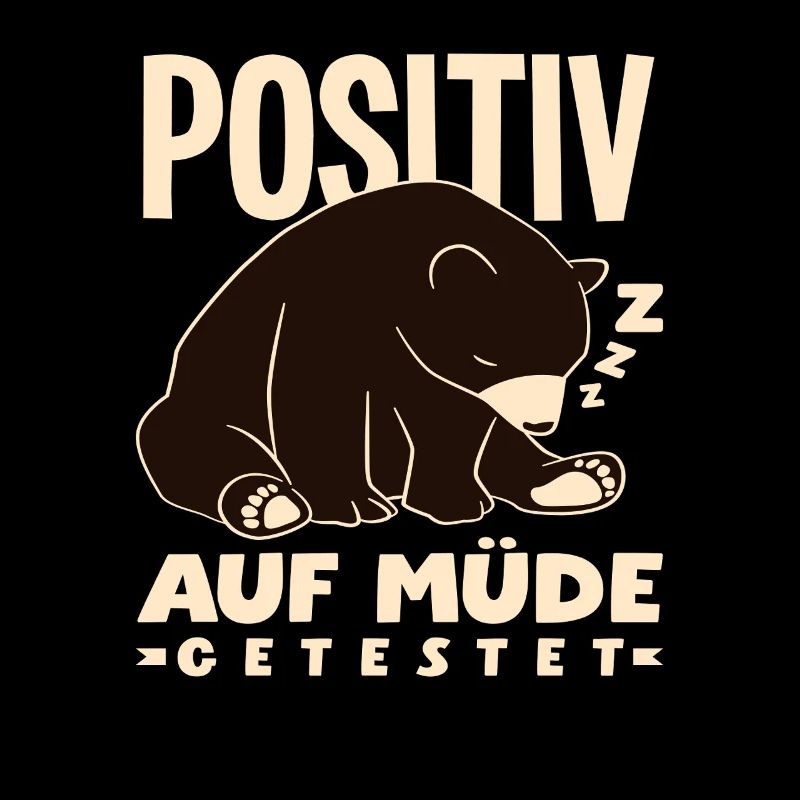 Testé positif pour l’humour d’ours fatigué