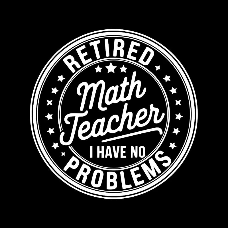 Drôle de professeur de mathématiques à la retraite