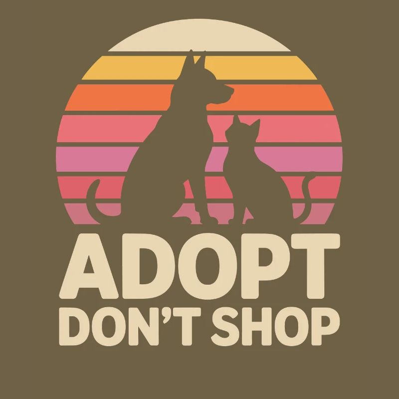 Adopt Don't Shop: Tierliebe Statement