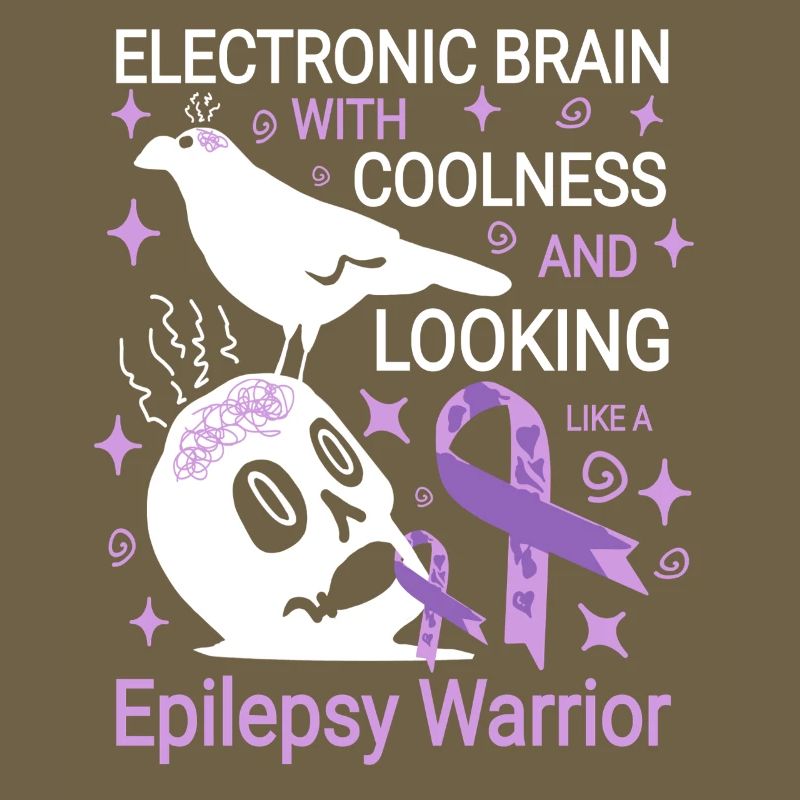 Electronic brain funny epilepsy saying