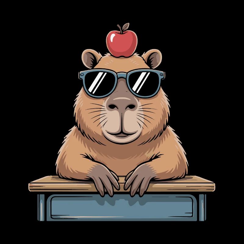 Süßes Capybara