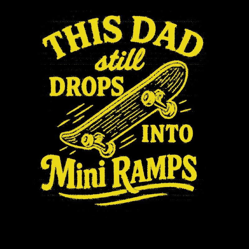 Skateboard Skateboarding Papa Dad