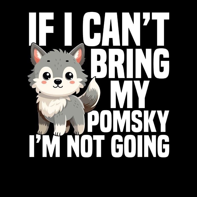 Pomsky Stuffed Animal Dog Plush Harness for Pomsky