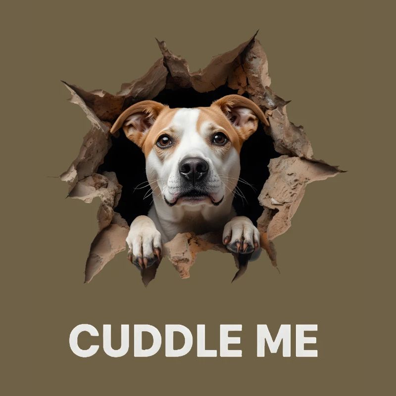 Cuddle Me Hund Loch Durchbruch Süß Geschenk