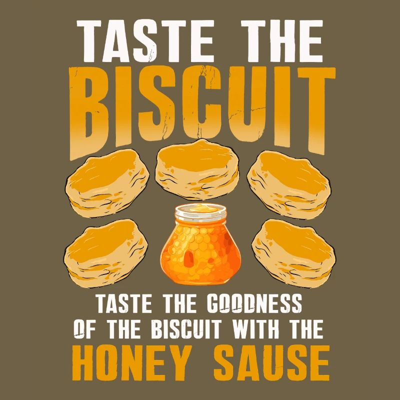 Biscuit Bliss mit Honigsauce