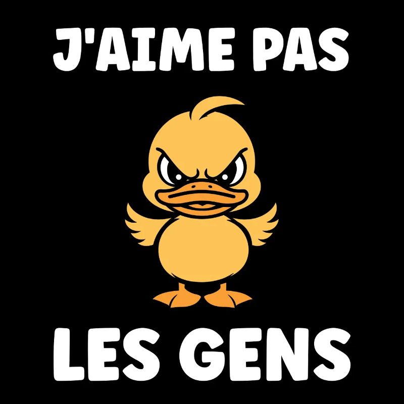 I don't like people duck