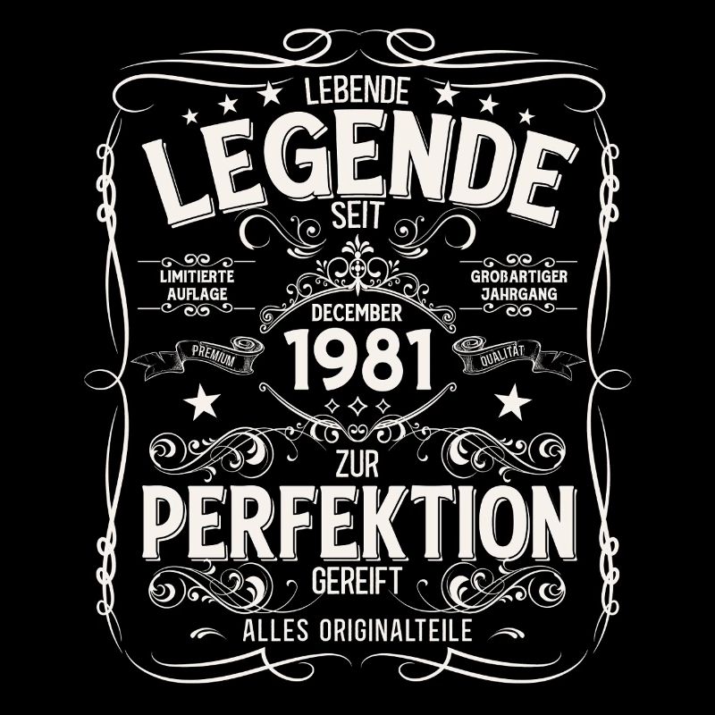 44e anniversaire Millésime de décembre 1981