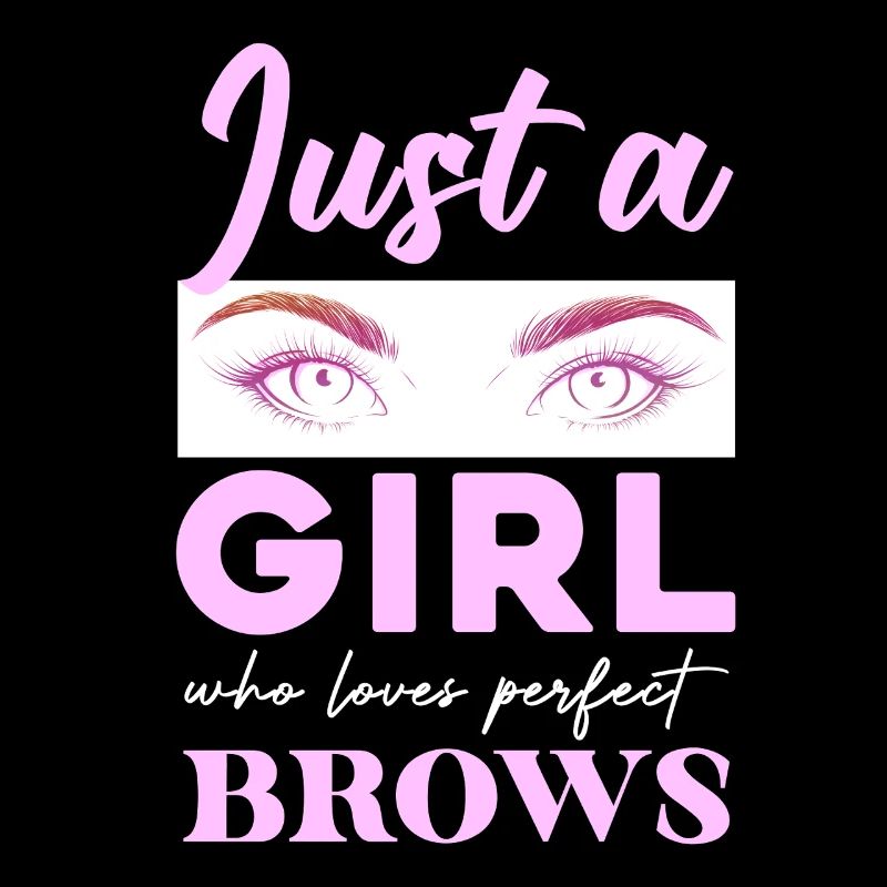Pink Brow Love Design