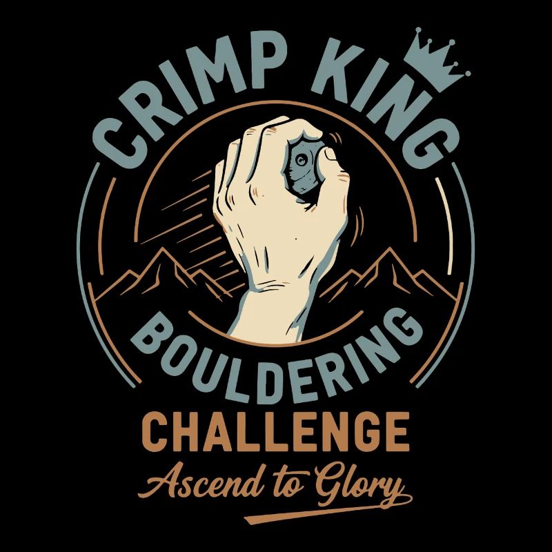 Crimp King Bouldering Challenge Ascend to Glory