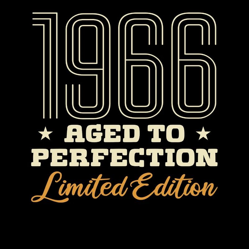1966 L'âge de la Perfection Cadeau Anniversaire 66