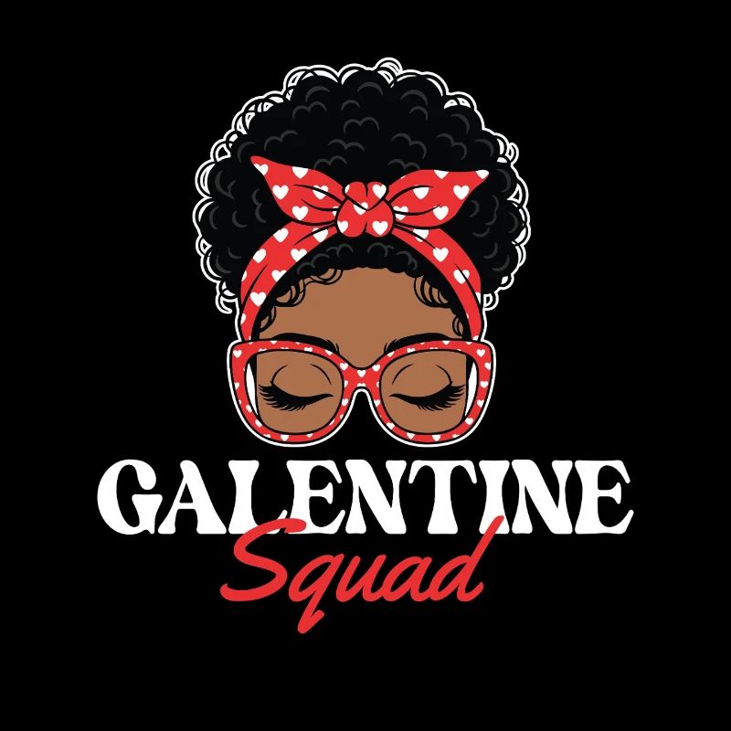 Galentine Squad Gals Matching-Crew-Freundschaft