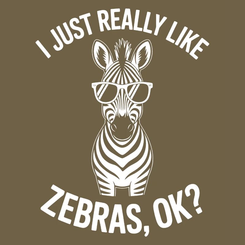 Zebra Saying Funny Zebra Gift
