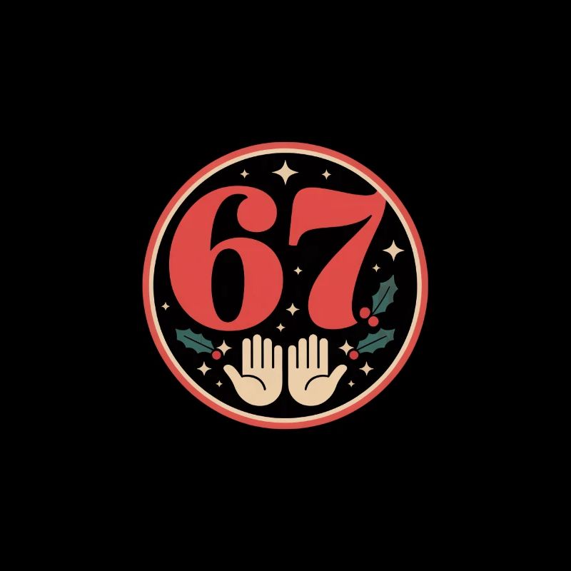 Motif de l’étoile des mains de Noël 67