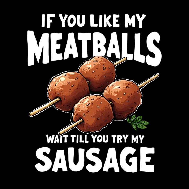 Fleischbällchen Spießwitz Spruch