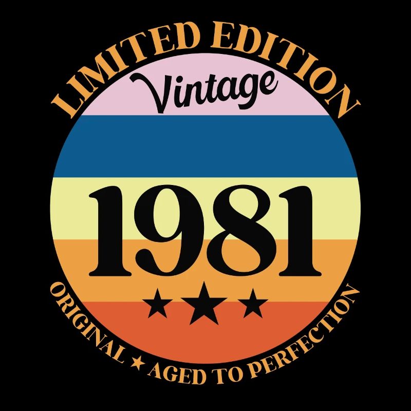 1981 Vintage Geburtstagsgeschenk 81