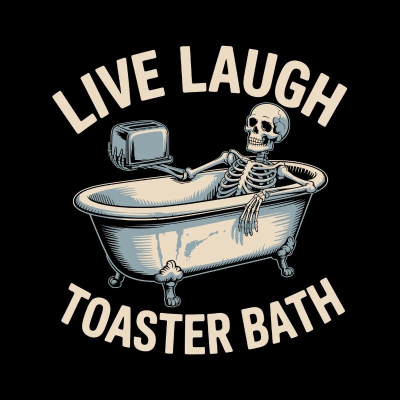Live Laugh Toaster Bath