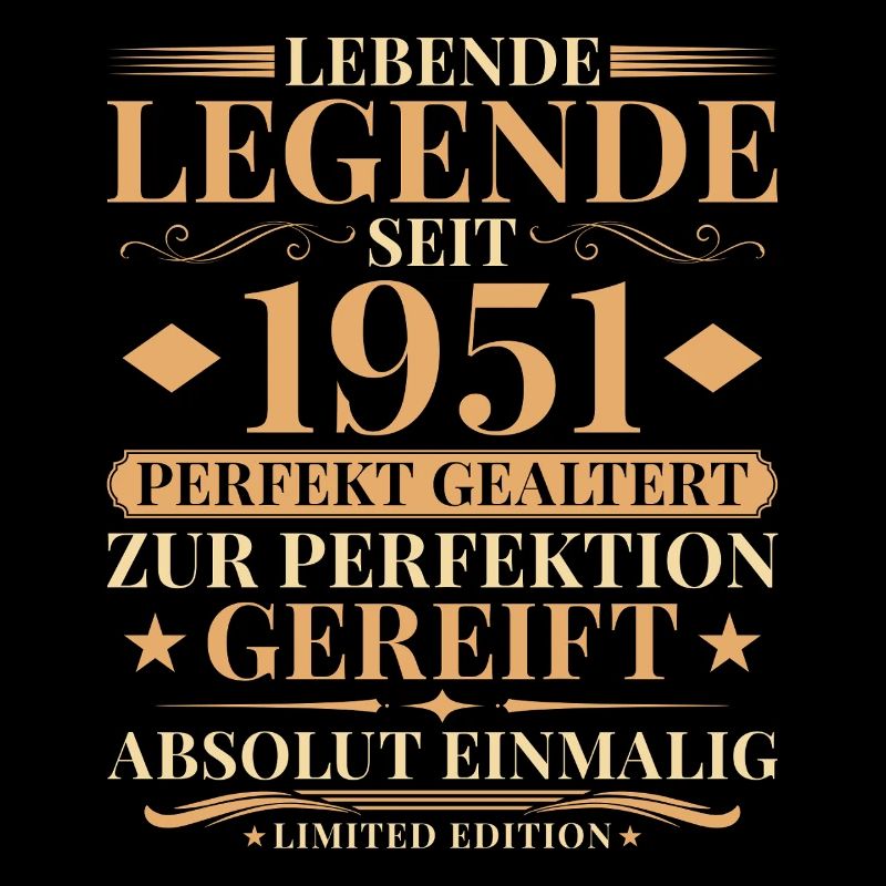 75. Geburtstag Perfekt gealtert seit 1951