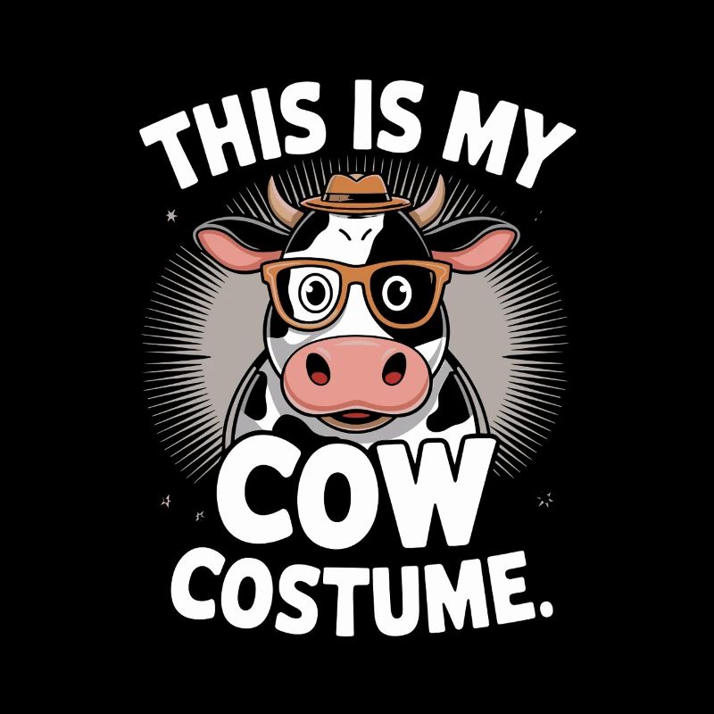 Illustration du costume de vache