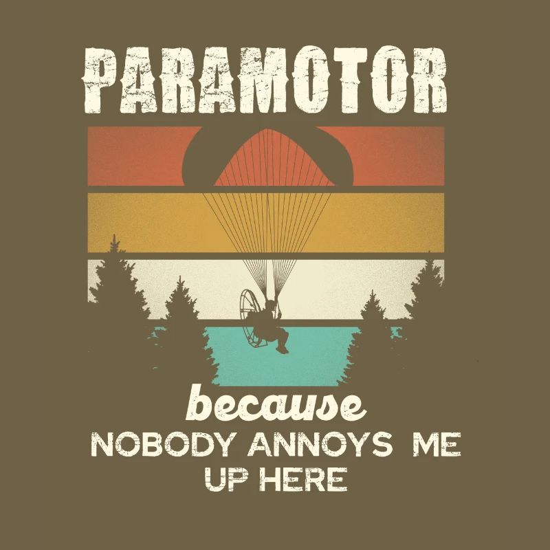 Paramotor: Nobody bugs me up here