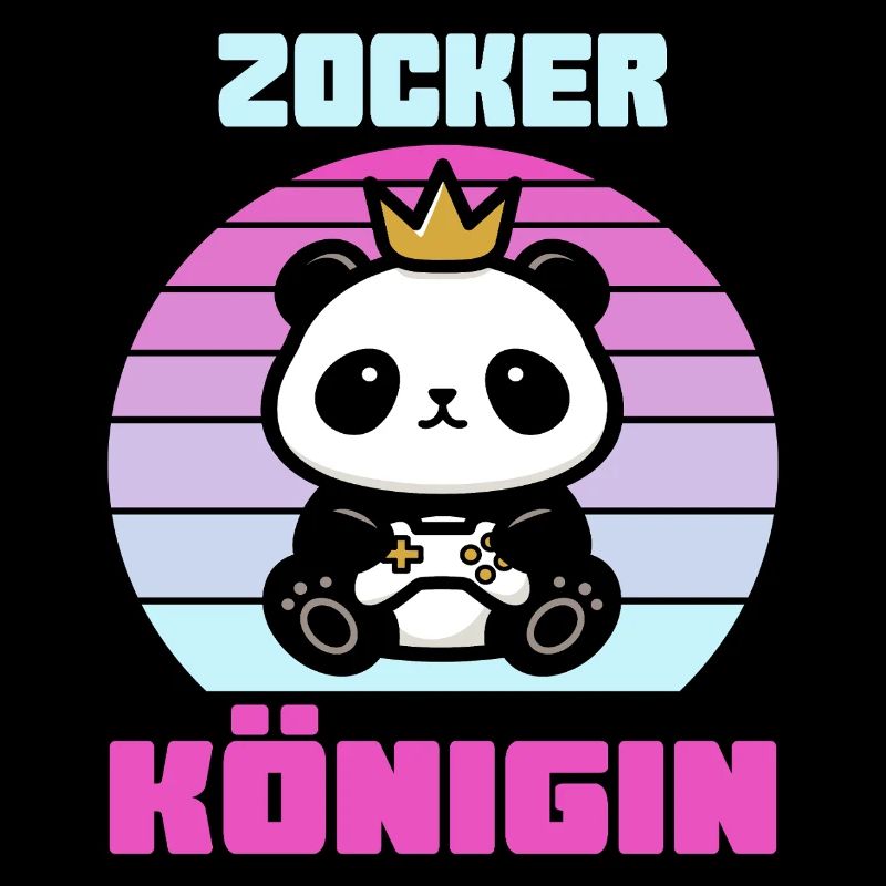 Zocker Königin gamerin