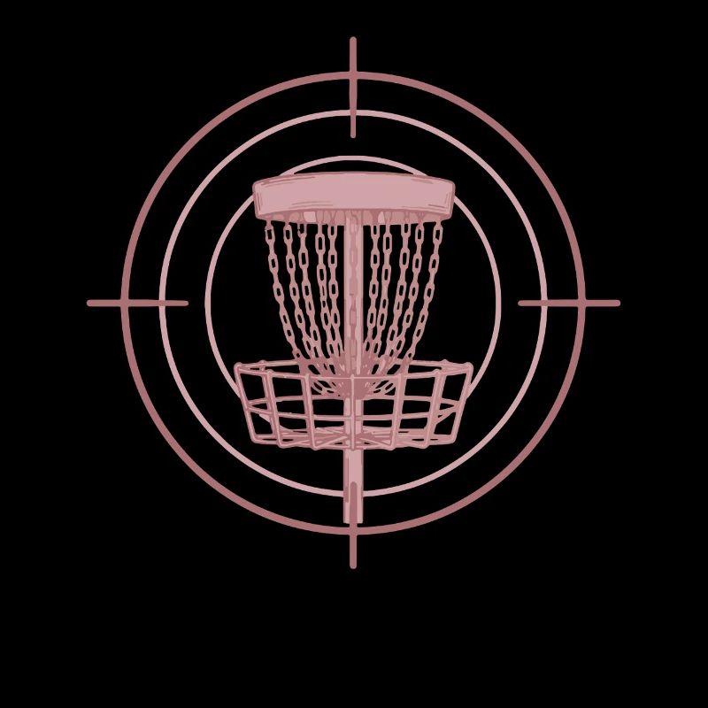 Disc Golf Basket Target Drôle Disc Golf Flying