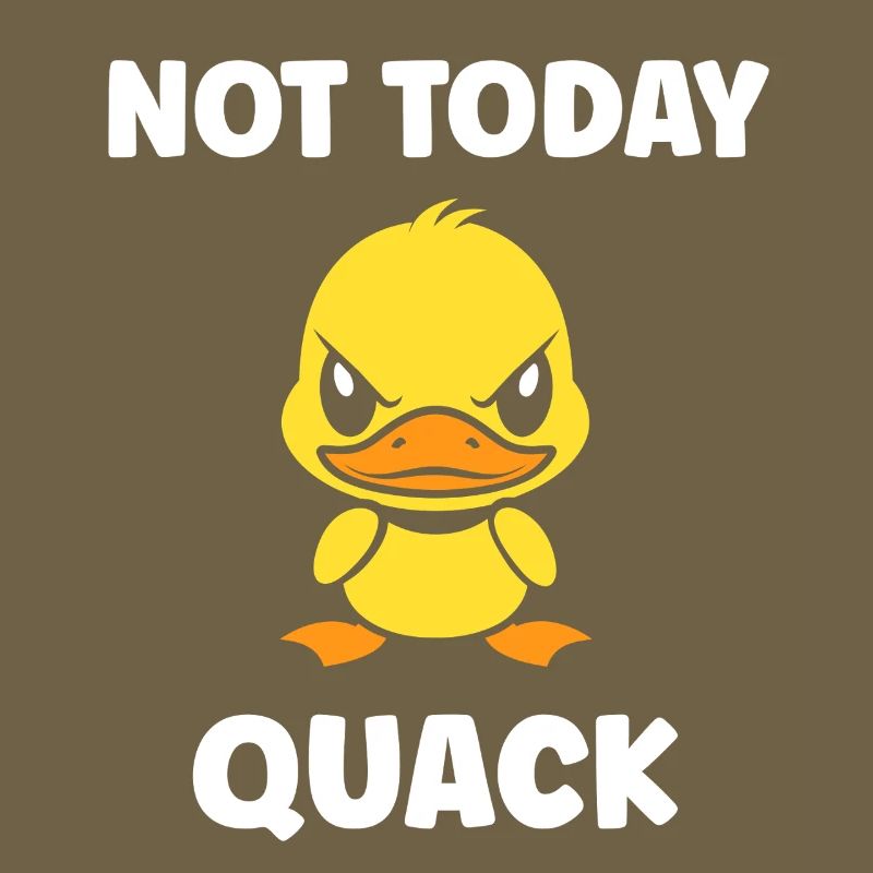 Grumpy Duck nicht heute
