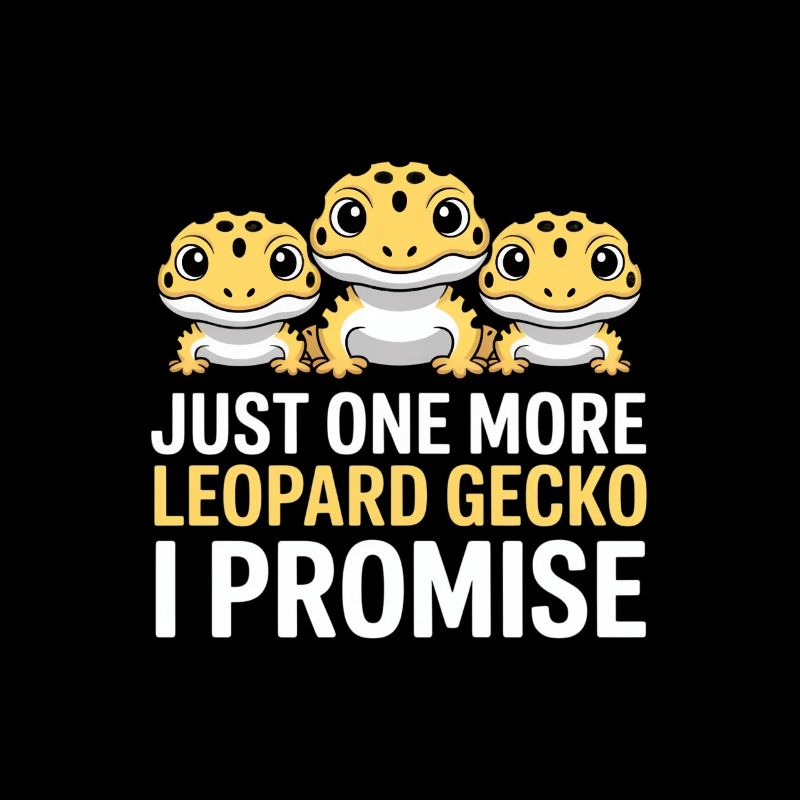 Leopardgekko-Trio Versprechen