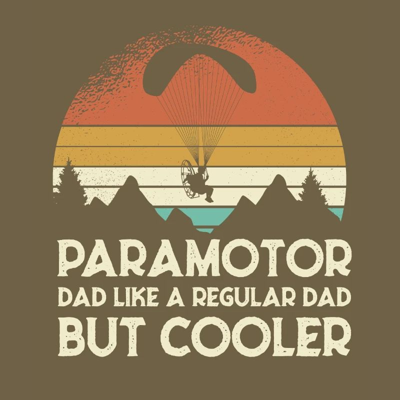 Paramoteur Papa Retro Sunset